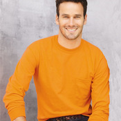 Ultra Cotton™ Long Sleeve T-Shirt with a Pocket