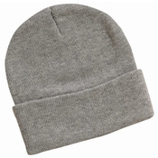 12 Inch Solid Knit Beanie