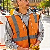 Class 2 Economy Vest with Zipper Front